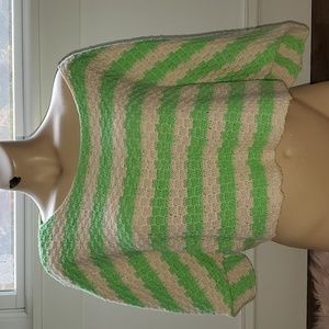 Urban Outfitters crop striped sweater XS